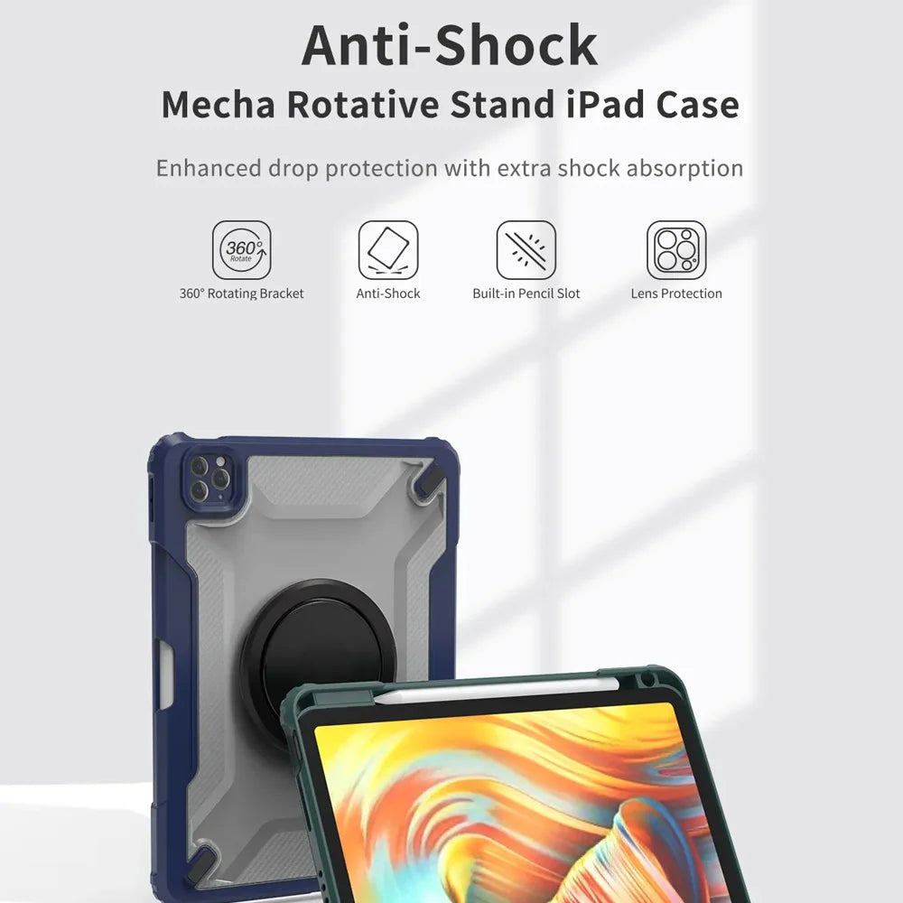 Wiwu Mecha Protective Case For iPad 10.2″/10.5″ – 10.9/11″ Wiwu Mecha Protective Case For iPad 10.2″/10.5″ – 10.9/11″